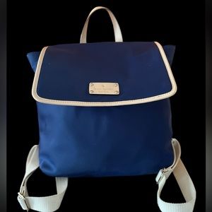 Navy blue Kate spade backpack
